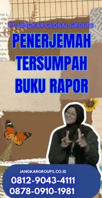 Pengurusan Penerjemah Tersumpah Buku Rapor Terpercaya Kecamatan  Kretek Kabupaten Bantul