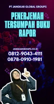 Jasa Penerjemah Tersumpah Buku Rapor Terbaik Kecamatan  Semin Kabupaten Gunungkidul