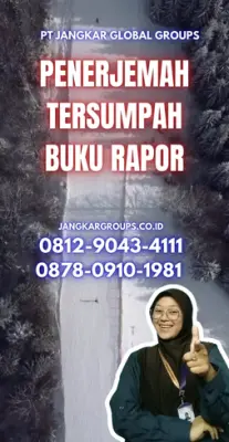 Layanan Penerjemah Tersumpah Buku Rapor Terpercaya Kecamatan  Semanu Kabupaten Gunungkidul