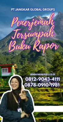 Pengurusan Penerjemah Tersumpah Buku Rapor Terpercaya Kecamatan  Gamping Kabupaten Sleman