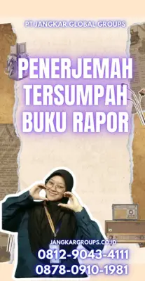 Layanan Penerjemah Tersumpah Buku Rapor Terbaik Kecamatan  Gamping Kabupaten Sleman