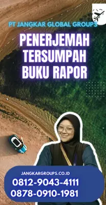 Pengurusan Penerjemah Tersumpah Buku Rapor Terbaik Kecamatan  Banguntapan Kabupaten Bantul