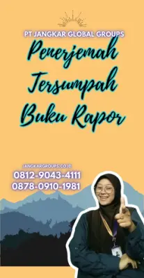 Layanan Penerjemah Tersumpah Buku Rapor Terpercaya Kecamatan  Banguntapan Kabupaten Bantul