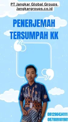 Biro Jasa Penerjemah Tersumpah KK Terbaik Kecamatan Krian Sidoarjo