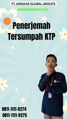 Jasa Penerjemah Tersumpah KTP Cepat Kecamatan  Pleret Kabupaten Bantul