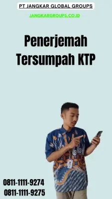 Layanan Penerjemah Tersumpah KTP Terbaik Kecamatan  Piyungan Kabupaten Bantul