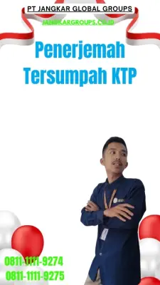 Jasa Penerjemah Tersumpah KTP Terpercaya Kecamatan  Imogiri Kabupaten Bantul