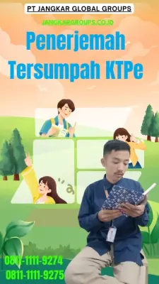Jasa Penerjemah Tersumpah KTP Terbaik Kecamatan  Tanjungsari Kabupaten Gunungkidul