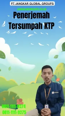 Jasa Penerjemah Tersumpah KTP Cepat Kecamatan  Piyungan Kabupaten Bantul
