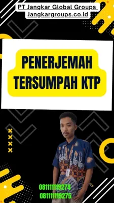 Jasa Penerjemah Tersumpah KTP Cepat Kecamatan  Dlingo Kabupaten Bantul