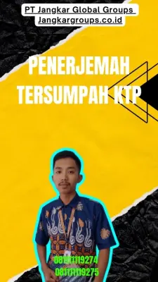 Layanan Penerjemah Tersumpah KTP Terpercaya Kecamatan  Dlingo Kabupaten Bantul