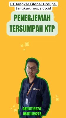 Pengurusan Penerjemah Tersumpah KTP Cepat Kecamatan  Pengasih Kabupaten Kulon Progo