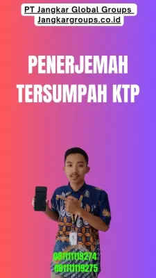 Pengurusan Penerjemah Tersumpah KTP Terbaik Kecamatan  Sentolo Kabupaten Kulon Progo
