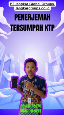 Jasa Penerjemah Tersumpah KTP Cepat Kecamatan  Semanu Kabupaten Gunungkidul