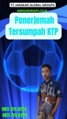 Pengurusan Penerjemah Tersumpah KTP Cepat Kecamatan  Gondomanan Kota Yogyakarta
