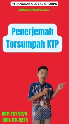 Layanan Penerjemah Tersumpah KTP Terpercaya Kecamatan  Imogiri Kabupaten Bantul