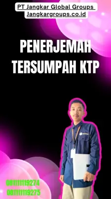 Jasa Penerjemah Tersumpah KTP Cepat Kecamatan  Pengasih Kabupaten Kulon Progo