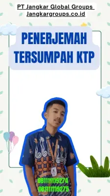Jasa Penerjemah Tersumpah KTP Cepat Kecamatan  Gondomanan Kota Yogyakarta