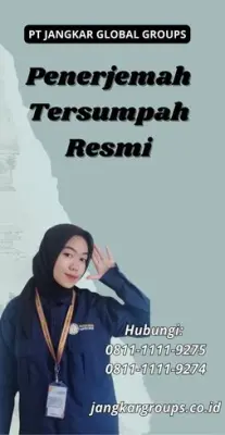 Jasa Penerjemah Tersumpah Resmi Kebon Jeruk Jakarta Barat