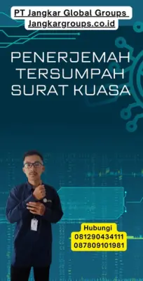 Pengurusan Penerjemah Tersumpah Surat Kuasa Terpercaya Kecamatan Trienggadeng Kabupaten Pidie Jaya