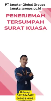Layanan Penerjemah Tersumpah Surat Kuasa Terpercaya Kecamatan Leupung Kabupaten Aceh Besar
