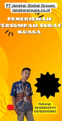 Pengurusan Penerjemah Tersumpah Surat Kuasa Terpercaya Kecamatan Tanah Jambo Aye Kabupaten Aceh Timur