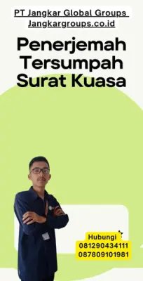 Pengurusan Penerjemah Tersumpah Surat Kuasa Terpercaya Kecamatan Kuta Malaka Kabupaten Aceh Besar