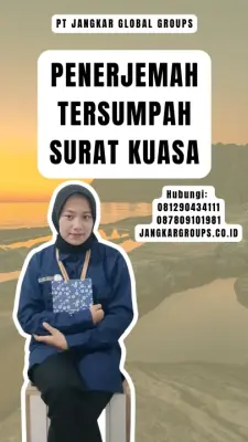 Layanan Penerjemah Tersumpah Surat Kuasa Terpercaya Kecamatan Darul Imarah Kabupaten Aceh Besar