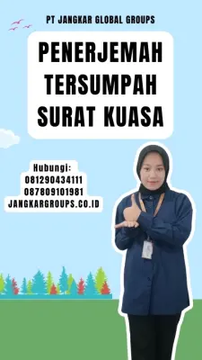 Layanan Penerjemah Tersumpah Surat Kuasa Terpercaya Kecamatan Kuta Malaka Kabupaten Aceh Besar