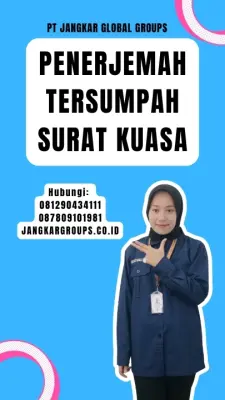 Layanan Penerjemah Tersumpah Surat Kuasa Terpercaya Kecamatan Baktiya Kabupaten Aceh Utara