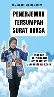 Pengurusan Penerjemah Tersumpah Surat Kuasa Terpercaya Kecamatan Simeulue Barat Kabupaten Simeulue