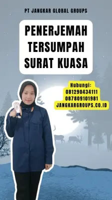 Layanan Penerjemah Tersumpah Surat Kuasa Terpercaya Kecamatan Simeulue Barat Kabupaten Simeulue