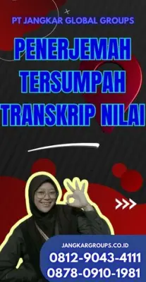 Biro Penerjemah Transkrip Nilai Terpercaya Kecamatan Grogol Sukoharjo