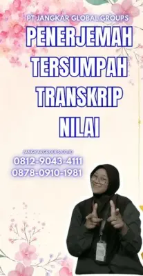Biro Jasa Penerjemah Transkrip Nilai Cepat Kecamatan Sidomukti Salatiga