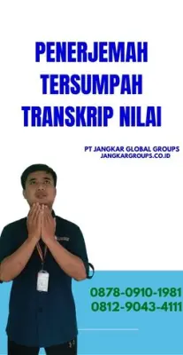 Pengurusan Penerjemah Transkrip Nilai Terpercaya Kecamatan Semarang Tengah Semarang
