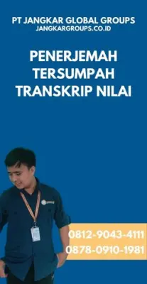 Biro Jasa Penerjemah Transkrip Nilai Cepat Kecamatan Banjarsari Solo
