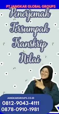 Jasa Penerjemah Transkrip Nilai Terpercaya Kecamatan Laweyan Solo