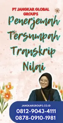 Layanan Penerjemah Transkrip Nilai Terpercaya Kecamatan Sidomukti Salatiga