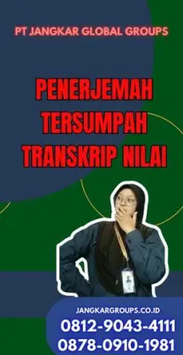 Jasa Penerjemah Transkrip Nilai Cepat Kecamatan Banjarsari Solo