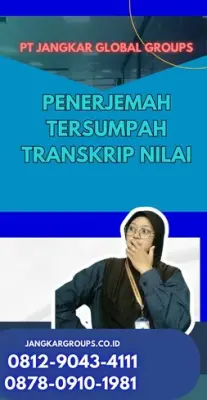Biro Jasa Penerjemah Transkrip Nilai Terpercaya Kecamatan Semarang Tengah Semarang