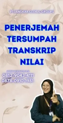 Pengurusan Penerjemah Transkrip Nilai Terpercaya Kecamatan Laweyan Solo
