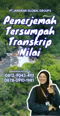 Pengurusan Penerjemah Transkrip Nilai Terbaik Kecamatan Banjarsari Solo