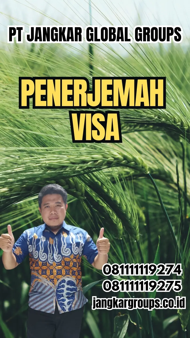 Jasa Penerjemah Visa Cepat Kecamatan Taman Sidoarjo