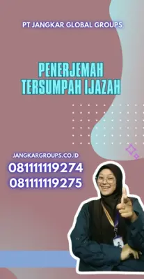 Biro Jasa Penerjemah Tersumpah Ijazah Kecamatan Walantaka Kota Serang