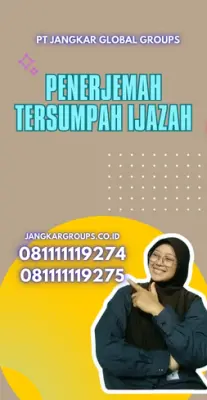 Layanan Penerjemah Tersumpah Ijazah Kecamatan Serpong Kota Tangerang Selatan