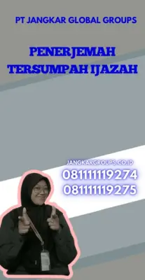Biro Jasa Penerjemah Tersumpah Ijazah Kecamatan Mekarjaya Kabupaten Pandeglang