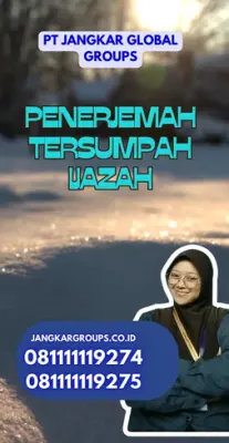 Pengurusan Penerjemah Tersumpah Ijazah Kecamatan Mekarjaya Kabupaten Pandeglang