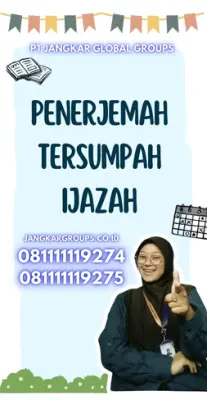 Layanan Penerjemah Tersumpah Ijazah Kecamatan Pamulang Kota Tangerang Selatan