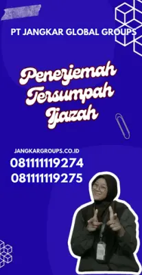 Biro Jasa Penerjemah Tersumpah Ijazah Kecamatan Batuceper Kota Tangerang
