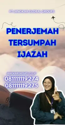 Pengurusan Penerjemah Tersumpah Ijazah Kecamatan Sindangresmi Kabupaten Pandeglang